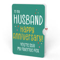 Pick You Every Time Anniversary Pop-Up Card and Sentiment Set for Husband
