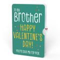 Pick You Every Time Valentine Pop-Up Card and Sentiment Set for Brother