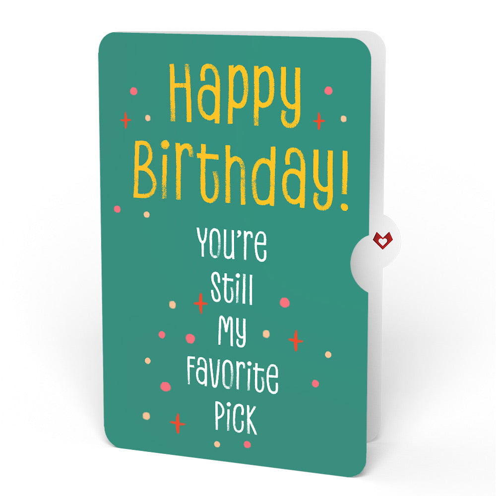 Pick You Every Time Birthday Pop-Up Card and Sentiment Set