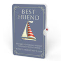 Sailboat on the Horizon Valentine Pop-Up Card and Sentiment Set for Best Friend