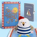 'Ahoy There' Valentine Plushpop Card and Sentiment Set for Grandpa