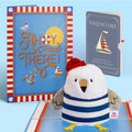 'Ahoy There' Valentine Plushpop Card and No Rocking Sentiment Set