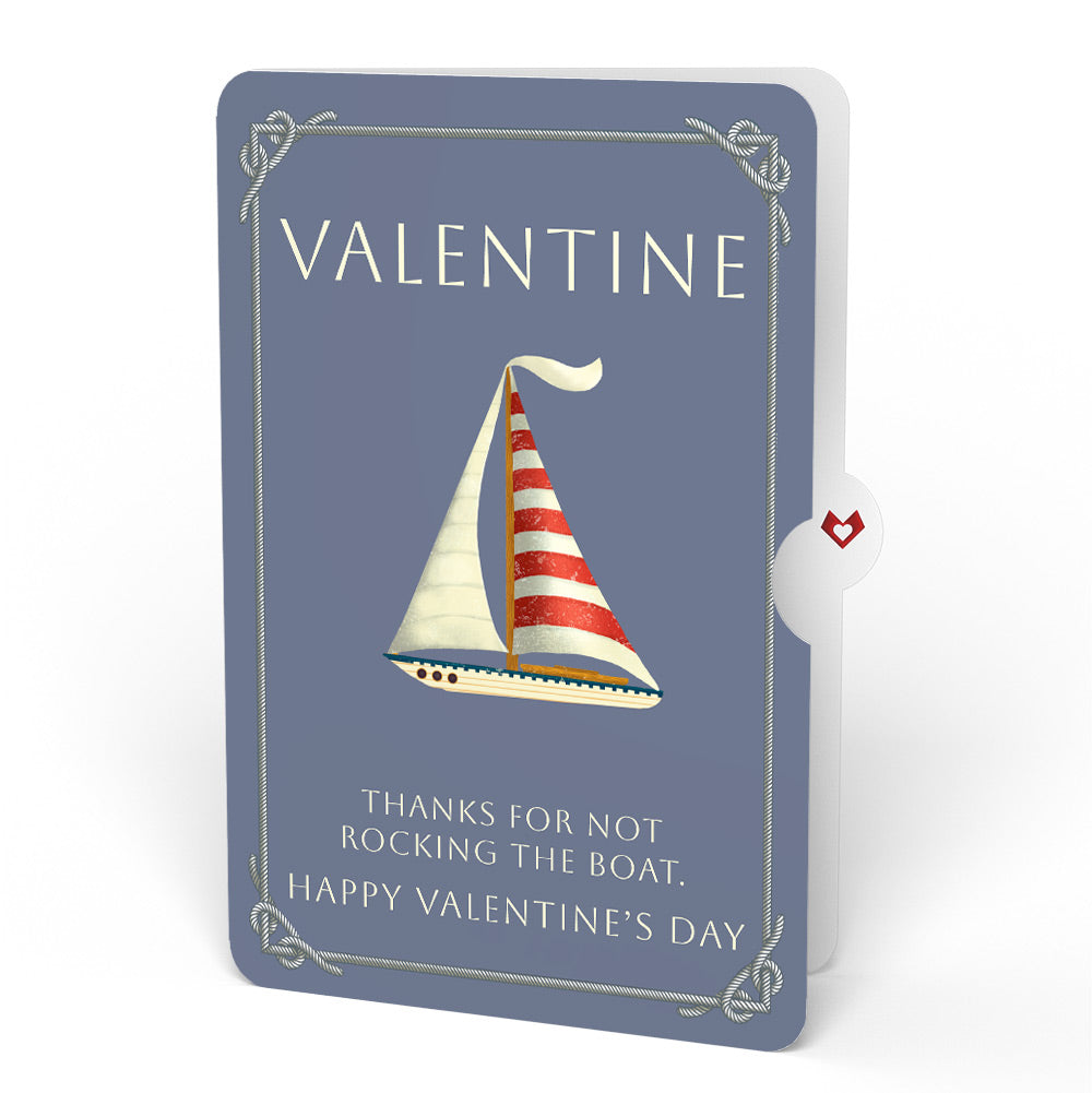 'Ahoy There' Valentine Plushpop Card and No Rocking Sentiment Set