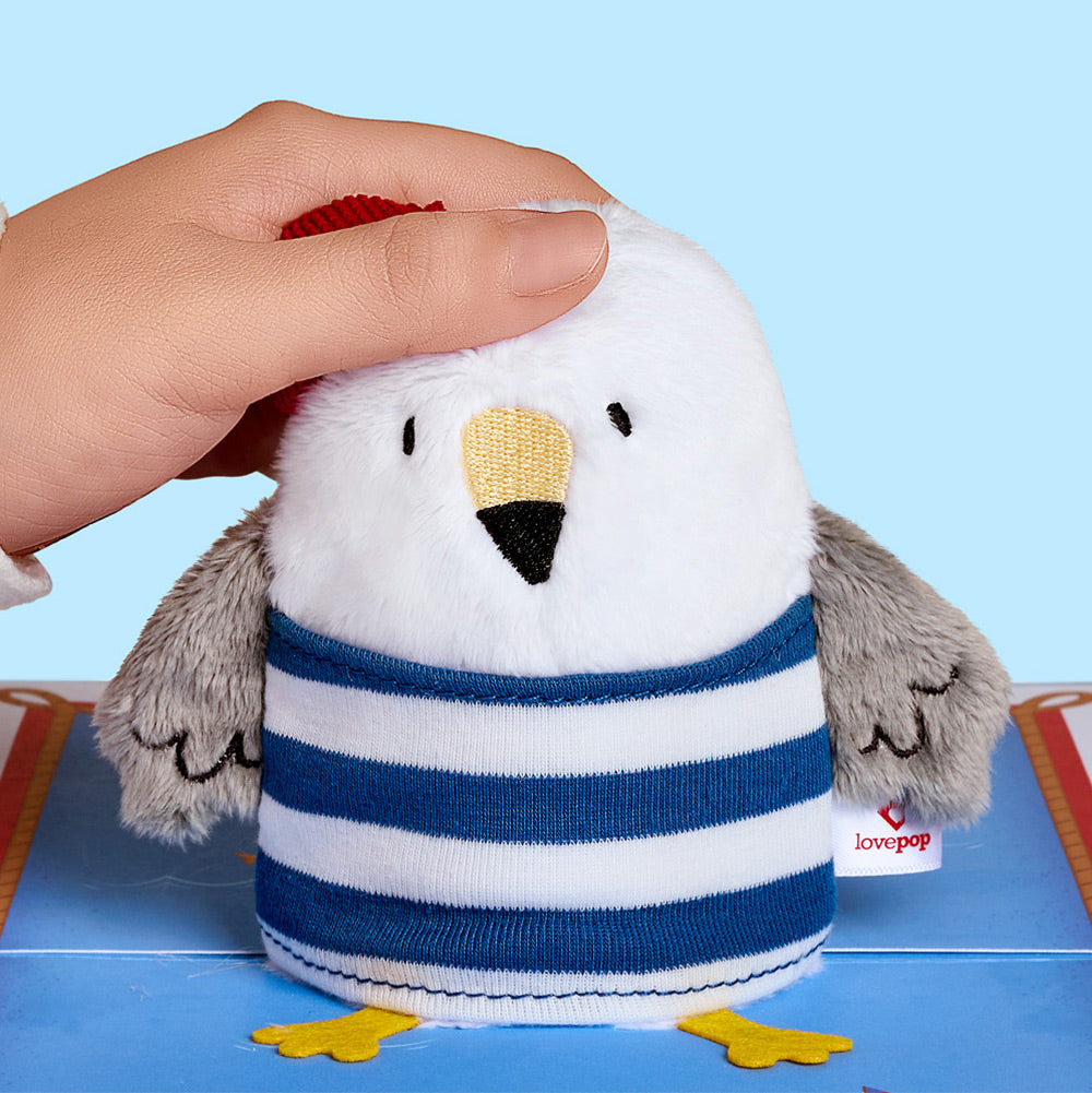 'Ahoy There' Valentine Plushpop Card and Sentiment Set for Dad