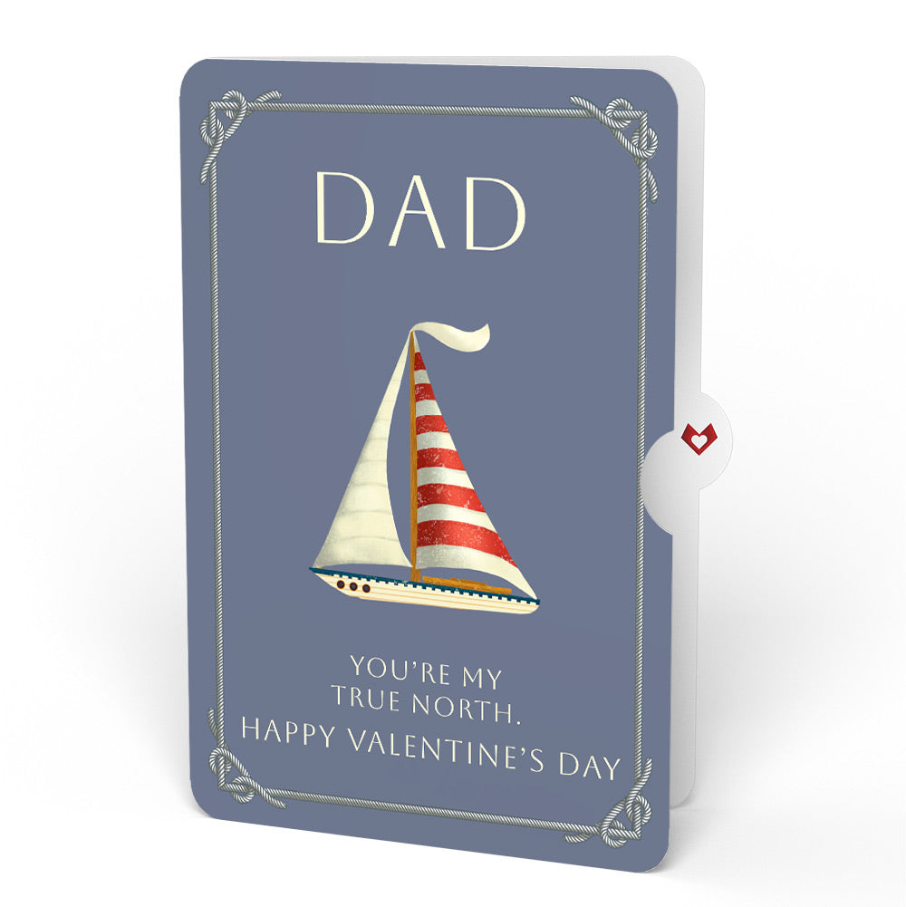 'Ahoy There' Valentine Plushpop Card and Sentiment Set for Dad