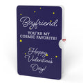 Love You to the Moon and Back Valentine Light-Up Pop-Up Card and Sentiment Set for Boyfriend
