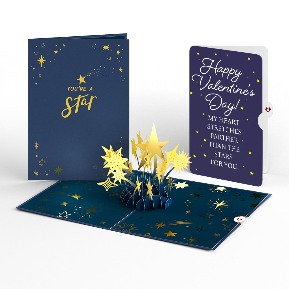 You're a Star Valentine Pop-Up Card and Sentiment Set