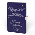 Celestial Sky Valentine Light-Up Bouquet and Sentiment Set for Boyfriend