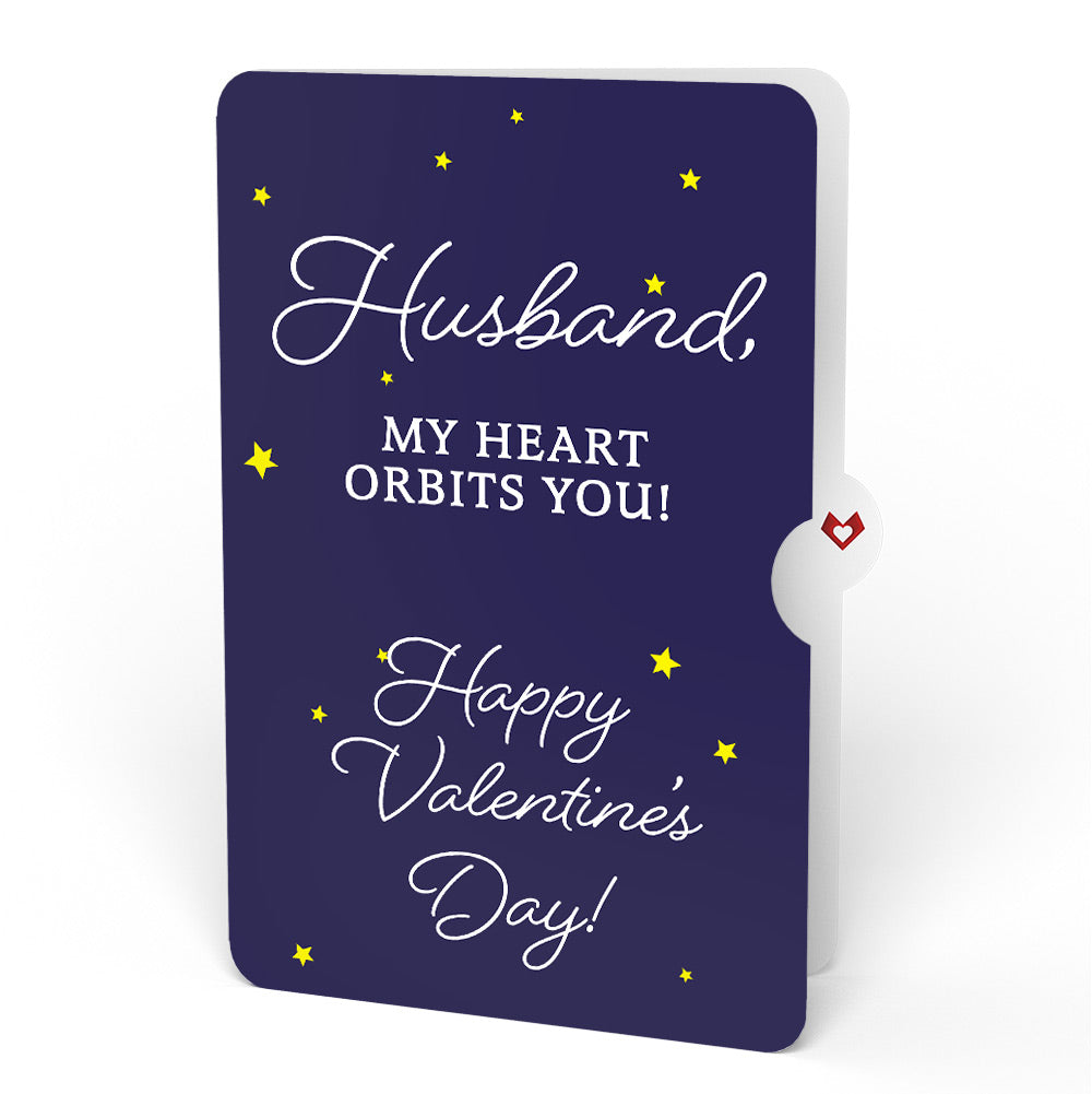 Shine Bright Valentine Pop-Up Card and Sentiment Set for Husband