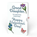 Sunlit Hydrangeas Valentine Suncatcher Bouquet and Sentiment Set for Granddaughter