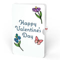 Sun-dappled Cherry Blossom Valentine Suncatcher Bouquet and Sentiment Set