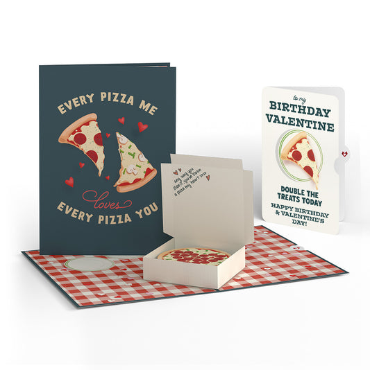 Pizza Love Birthday Pop-Up Card and Sentiment Set