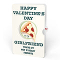 Pizza Love Valentine Pop-Up Card and Perfect Slice Sentiment Set for Girlfriend