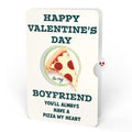 Pizza Love Valentine Pop-Up Card and Perfect Slice Sentiment Set for Boyfriend