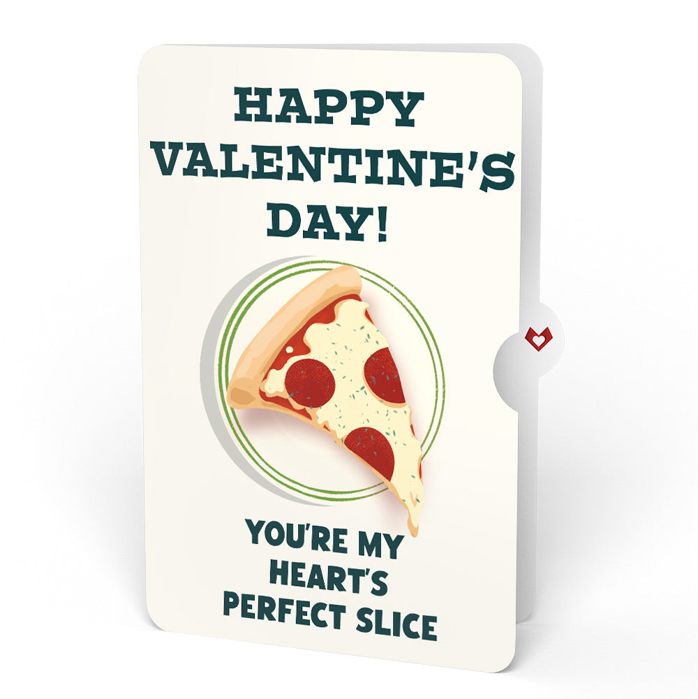Pizza Love Valentine Pop-Up Card and Perfect Slice Sentiment Set