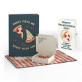 Pizza Love Valentine Pop-Up Card and Perfect Last Slice Sentiment Set