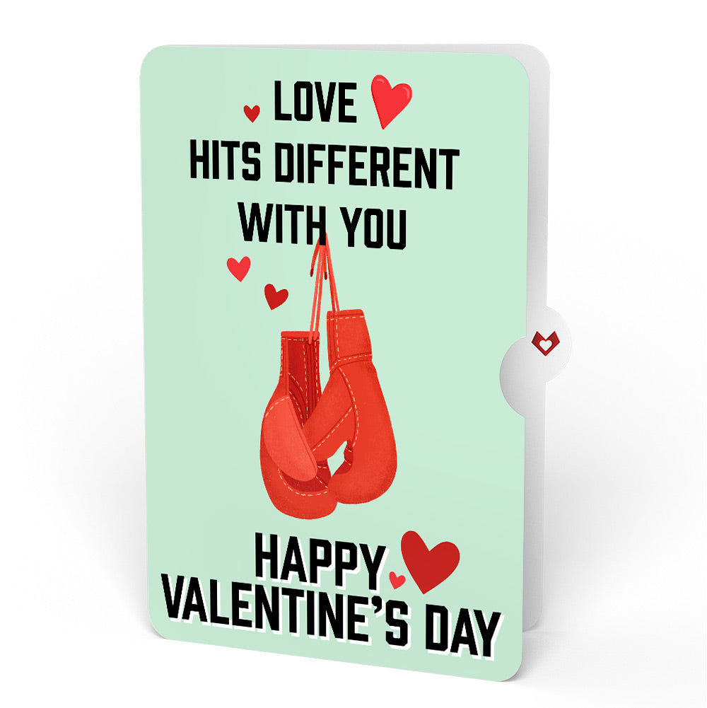 You're a Knock Out Valentine Pop-Up Card and Sentiment Set
