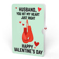 You're a Knock Out Valentine Pop-Up Card and Sentiment Set for Husband