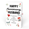Life Without You Is Trash Possums Anniversary Pop-Up Card and Sentiment Set for Husband