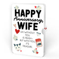 Party Possums Anniversary Glitter Bouquet and Sentiment Set for Wife