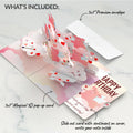 Hogs and Kisses Birthday Music and Light Pop-Up Card and Sentiment Set