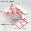 Hogs and Kisses Anniversary Music and Light Pop-Up Card and Sentiment Set