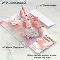 Hogs and Kisses Birthday Music and Light Pop-Up Card and Sentiment Set for Husband