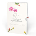 Watercolor Orchid Valentine Pop-Up Card and Sentiment Set for Mom
