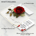 I Love You Roses Valentine Pop-Up Card and Sentiment Set for Sister