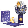 Love You to the Moon and Back Light-Up Pop-Up Card & Bouquet Bundle