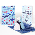 I Chews You Shark Anniversary Pop-Up Card and Sentiment Set