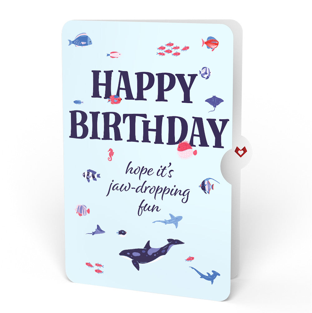I Chews You Shark Birthday Pop-Up Card and Sentiment Set