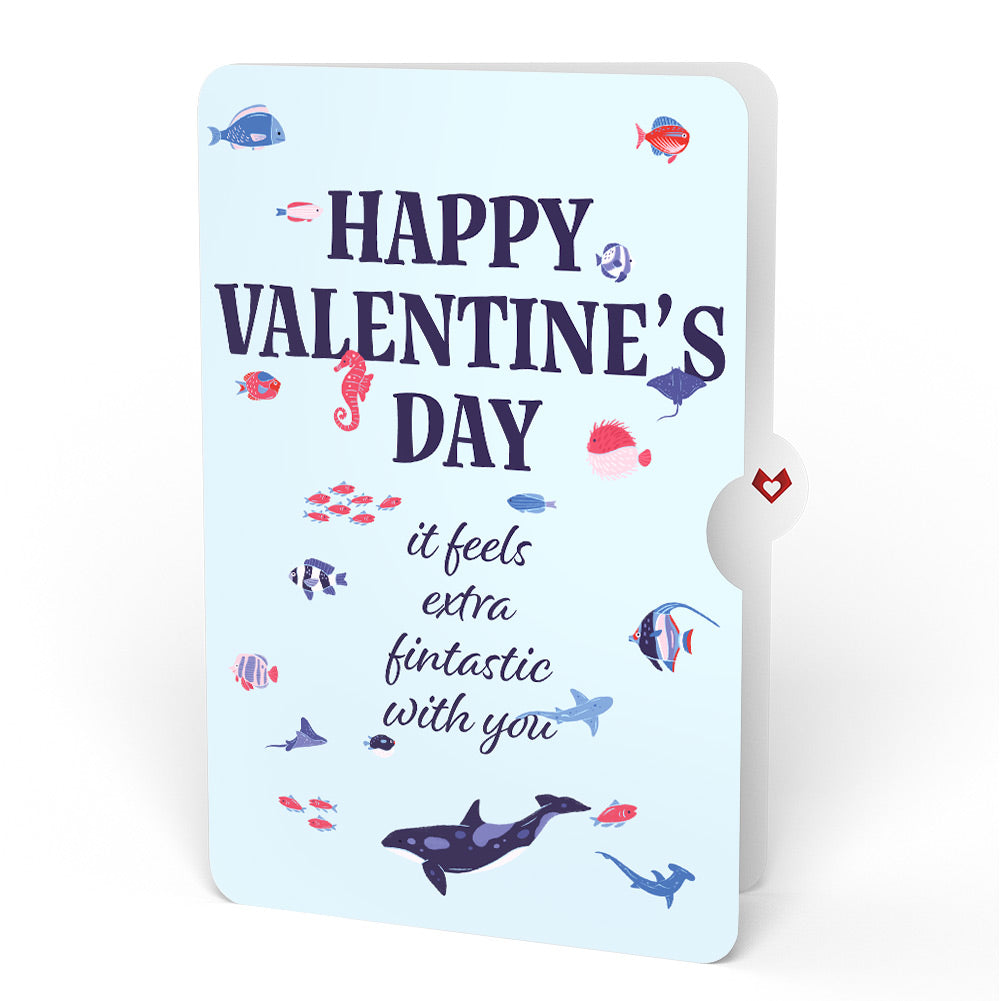 I Chews You Shark Valentine Pop-Up Card and Sentiment Set