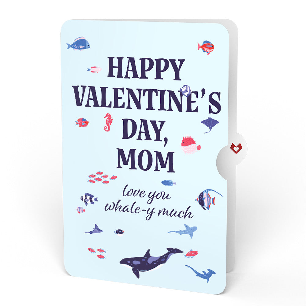I Chews You Shark Valentine Pop-Up Card and Sentiment Set for Mom