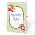 Cheerful Tulips Valentine Bouquet and Sentiment Set for Mom