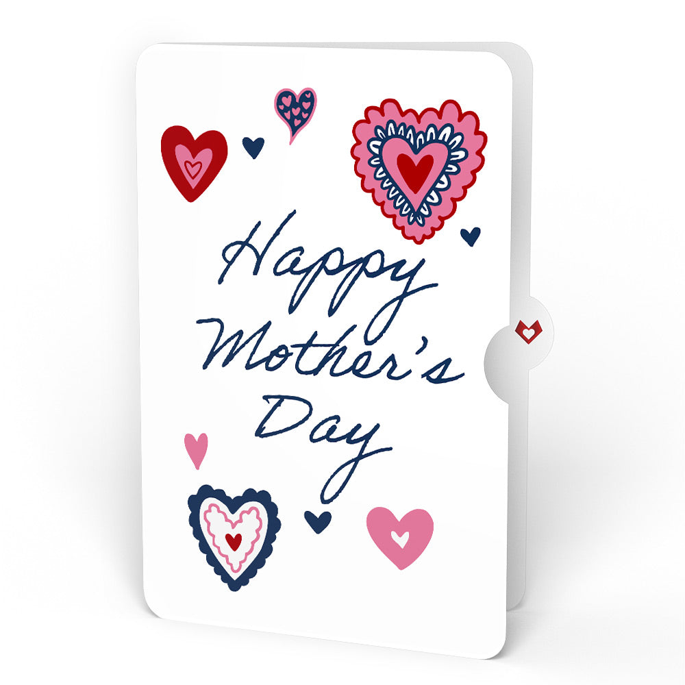 Whimsical Hearts Mother's Day Light-Up Bouquet and Sentiment Set