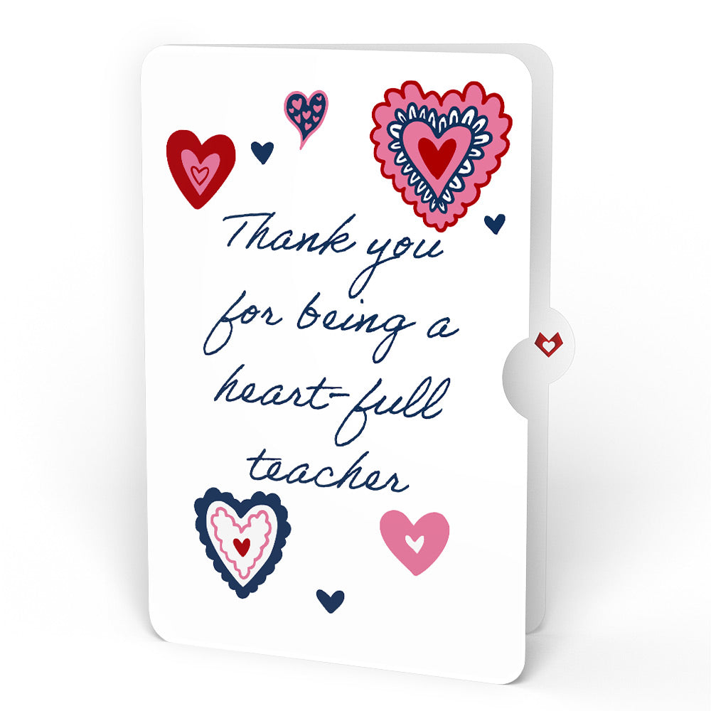 Whimsical Hearts Thank You Light-Up Bouquet and Sentiment Set for Teacher