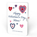 Whimsical Hearts Valentine Light-Up Bouquet and Sentiment Set for Mom