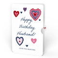 Whimsical Hearts Birthday Light-Up Bouquet and Sentiment Set for Husband