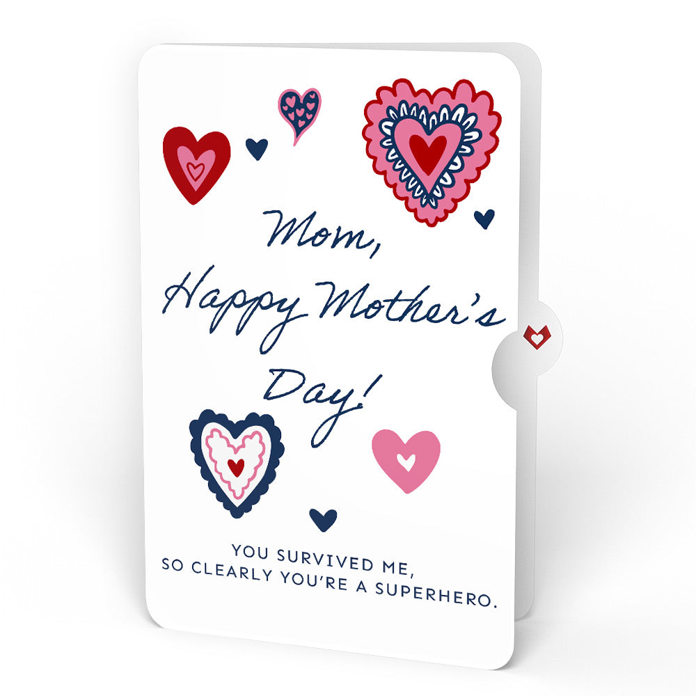 Whimsical Hearts Mother's Day Light-Up Bouquet and Sentiment Set for Mom