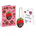 Sweet Strawberry Birthday HeartFelt Charm Card™ and Sentiment Set