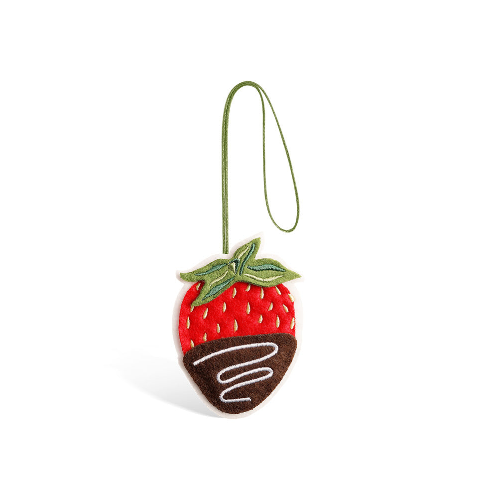 Sweet Strawberry Valentine HeartFelt Charm Card™ and Sentiment Set for Daughter