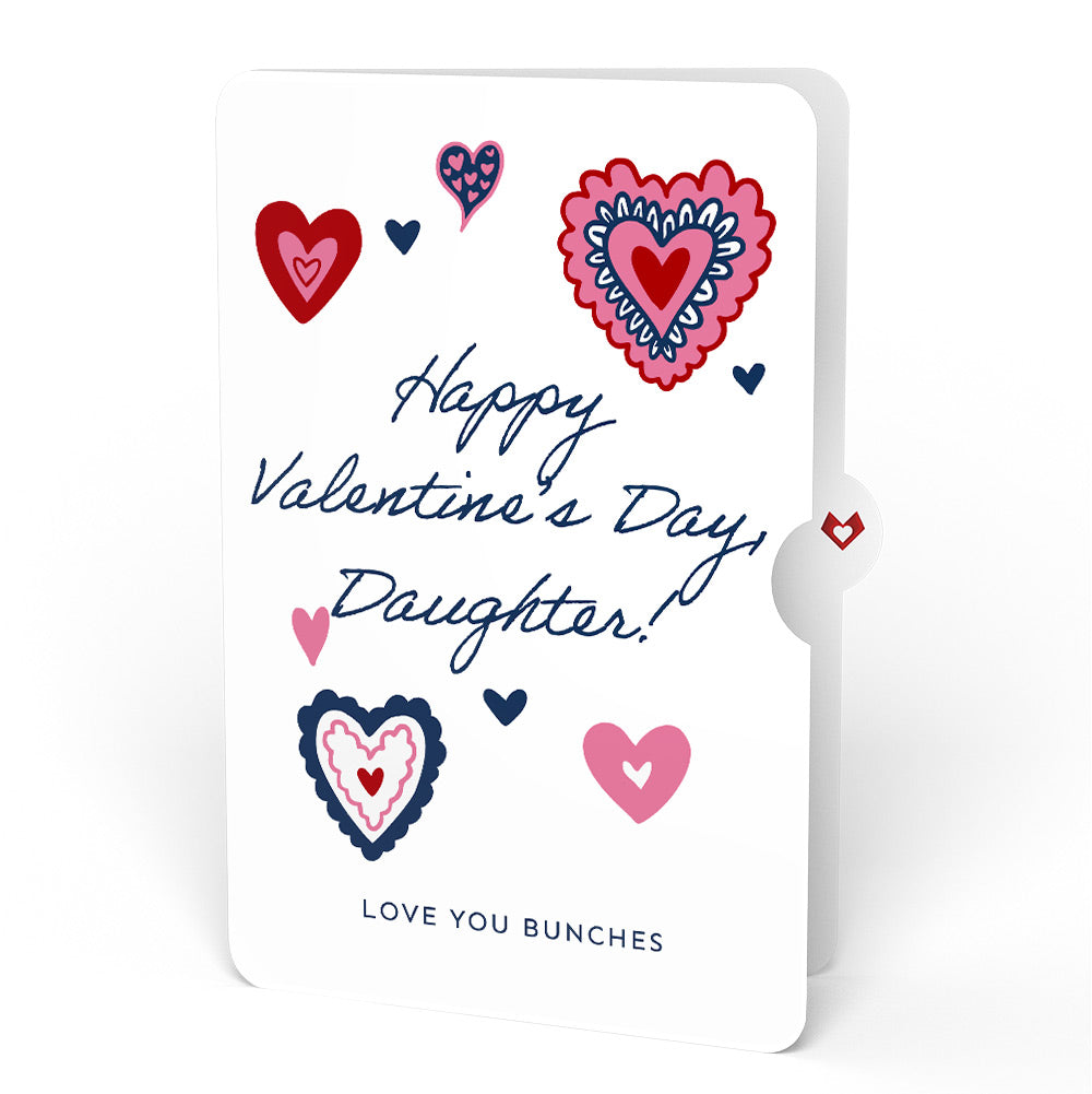 Love You Slow Much Snail Valentine Pop-Up Card and Sentiment Set for Daughter