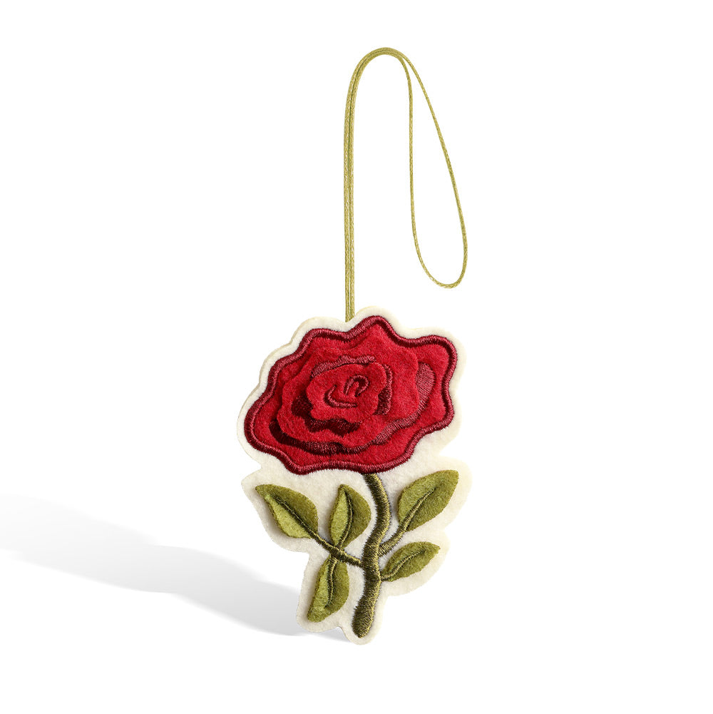 Everlasting Rose Valentine HeartFelt Charm Card™ and Sentiment Set