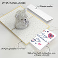 'Love You Most' Mama Bear Valentine Plushpop Card and Sentiment Set