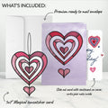 Spinning Heart Birthday Suncatcher Card and Sentiment Set