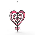 Spinning Heart Valentine Suncatcher Card and Sentiment Set for Husband