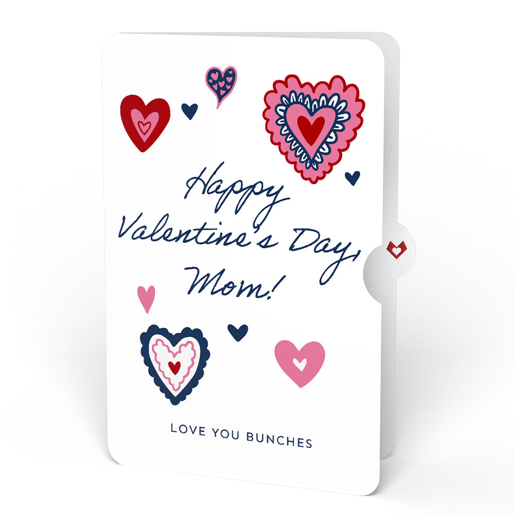 Spinning Heart Valentine Suncatcher Card and Sentiment Set for Mom