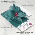 Searching for a Valentine Like You Bigfoot Pop-Up Card and Sentiment Set for Mom