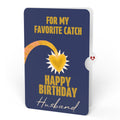 You Are My Sunshine Anglerfish Birthday Pop-Up Card and Sentiment Set for Husband